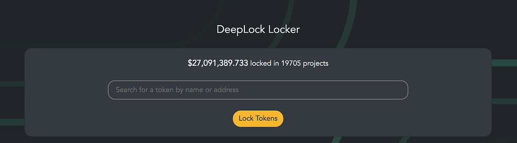 How to Check if the LP Tokens are Locked